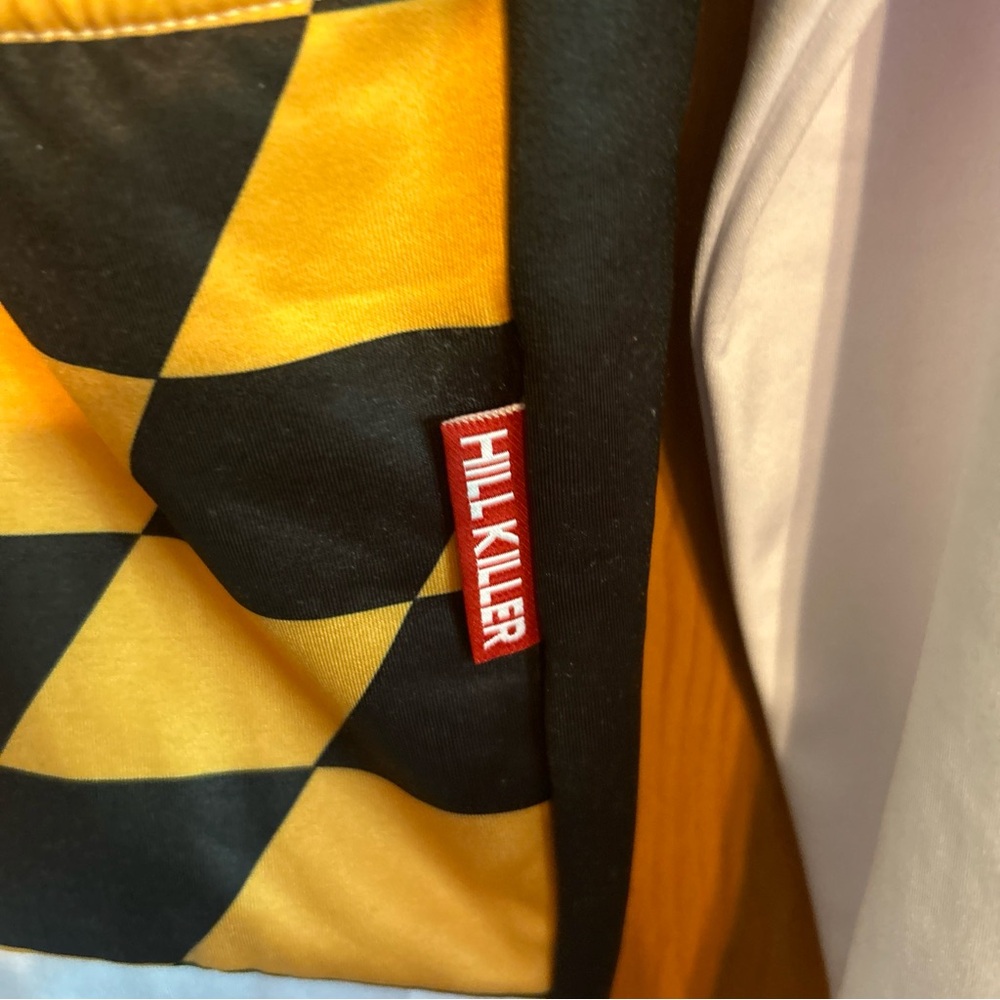 Hill Killer Maryland 2.0 Thermal Full Zip 3 Pocket Bike Jersey Size Med-EUC